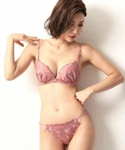 Aimerfeel Daring Flower Bra & Panty BRAS