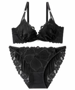 Aimerfeel Daring Flower Bra & Panty BRAS