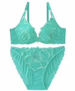 Aimerfeel Daring Flower Bra & Panty BRAS