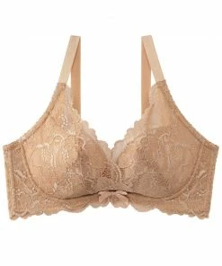 Aimerfeel BRAS Side Slimming Lace Push-Up Bra (F, G, H Cup)