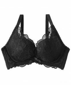 Aimerfeel BRAS Side Slimming Lace Push-Up Bra (F, G, H Cup)