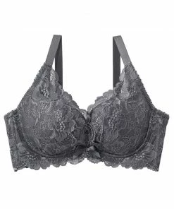 Aimerfeel BRAS Side Slimming Lace Push-Up Bra (F, G, H Cup)