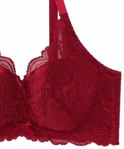 Aimerfeel Side Slimming Lace Push-Up Bra (F85, G85, H85 Cup) BRAS