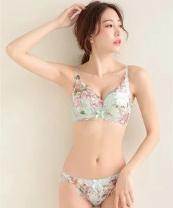 Aimerfeel Jolie Flower Lace Side Slimming Lacy Push-Up Bra