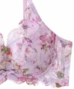 Aimerfeel Jolie Flower Lace Side Slimming Lacy Push-Up Bra