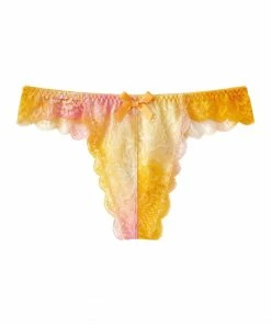Aimerfeel Gradient Color Lace Thong Panty