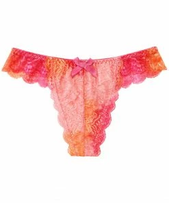 Aimerfeel Gradient Color Lace Thong Panty
