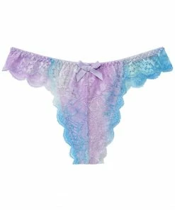 Aimerfeel Gradient Color Lace Thong Panty