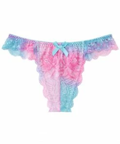 Aimerfeel Gradient Color Lace Thong Panty