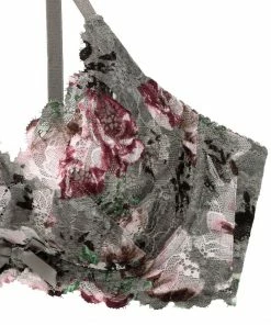 Aimerfeel BRAS Mature Flower Side Slimming Lacy Push-Up Bra