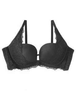 Aimerfeel Smooth And Seamless Side Slimming Lace Push-Up Bra