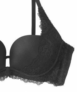 Aimerfeel Smooth And Seamless Side Slimming Lace Push-Up Bra