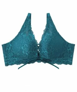 Aimerfeel Lace-Up Bra With Side Support BRAS