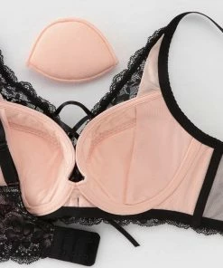 Aimerfeel Lace-Up Bra With Side Support BRAS