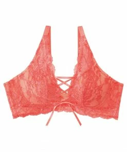 Aimerfeel Lace-Up Bra With Side Support BRAS