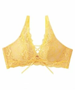 Aimerfeel Lace-Up Bra With Side Support BRAS
