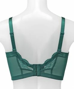 Aimerfeel Undercross Side Slimming Lace Push-Up Bra (F, G, H Cup)