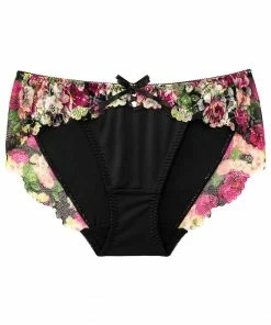 Aimerfeel Flower Lace-Up Bikini Panty
