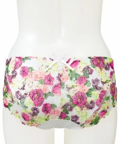 Aimerfeel Flower Lace-Up Bikini Panty