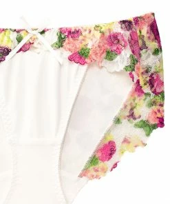 Aimerfeel Flower Lace-Up Bikini Panty