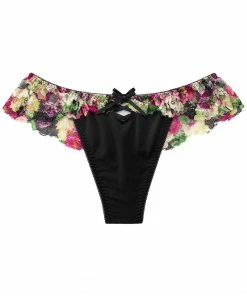 Aimerfeel PANTIES Flower Lace-Up Thong Panty