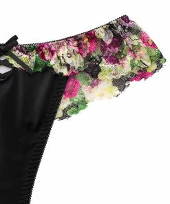 Aimerfeel PANTIES Flower Lace-Up Thong Panty