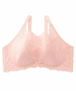 Aimerfeel Side Slimming Lace Push-Up Bra For A Greater Sense Of Stability (F, G, H Cup)