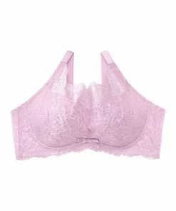 Aimerfeel Side Slimming Lace Push-Up Bra For A Greater Sense Of Stability (F, G, H Cup)