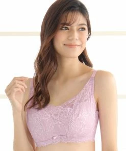 Aimerfeel Side Slimming Lace Push-Up Bra For A Greater Sense Of Stability (F, G, H Cup)