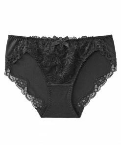 Aimerfeel Elegant Flower Print Bikini Panty