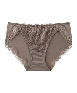 Aimerfeel Elegant Flower Print Bikini Panty