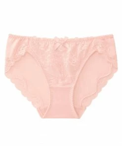 Aimerfeel Elegant Flower Print Bikini Panty