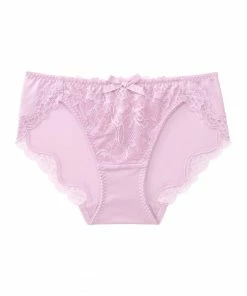 Aimerfeel Elegant Flower Print Bikini Panty