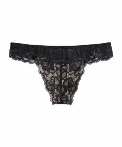Aimerfeel Floral Lace Thong Panty