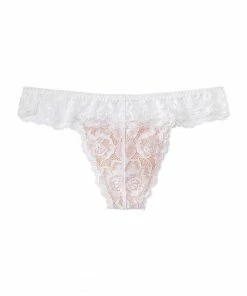 Aimerfeel Floral Lace Thong Panty