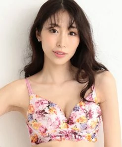 "Aimerfeel RAKU BRA(R)" Charmant Flower Comfort Push Up Bra