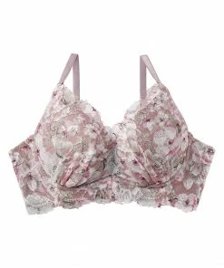 "Aimerfeel RAKU BRA(R)" Pale Flower Comfort Push Up Bra
