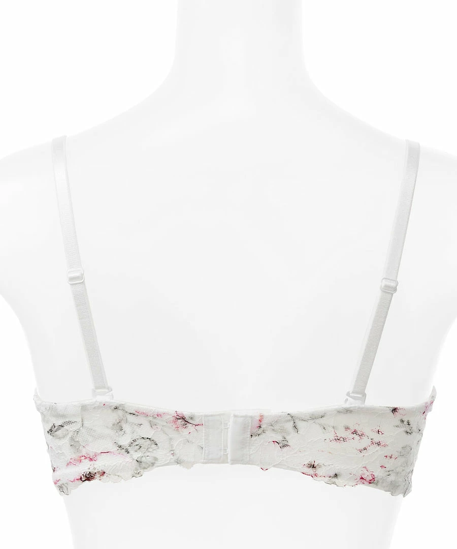 "Aimerfeel RAKU BRA(R)" Pale Flower Comfort Push Up Bra