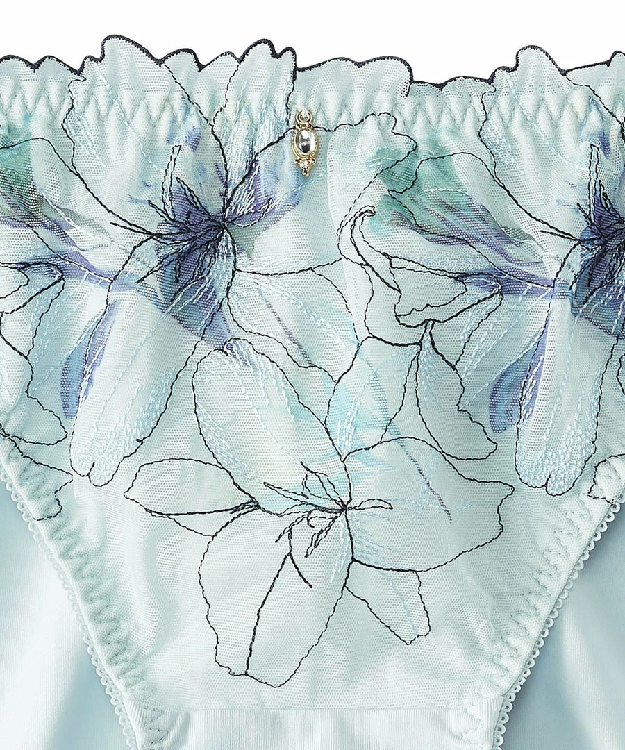 Aimerfeel Glass Flower Bikini Panty