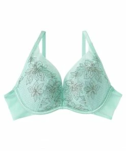 "Aimerfeel RAKU BRA(R)" Flower Airy Cooling Comfort Push Up Bra