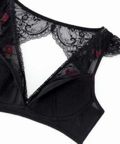 Aimerfeel BRAS Sheer Floral Lace Bralette