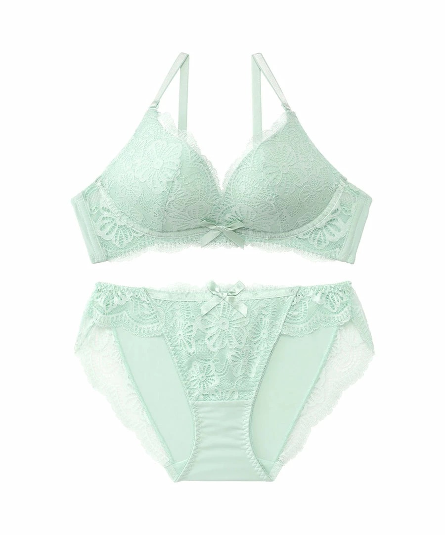 Aimerfeel "Sunny Flower" Dreamy Wireless Bra & Panty