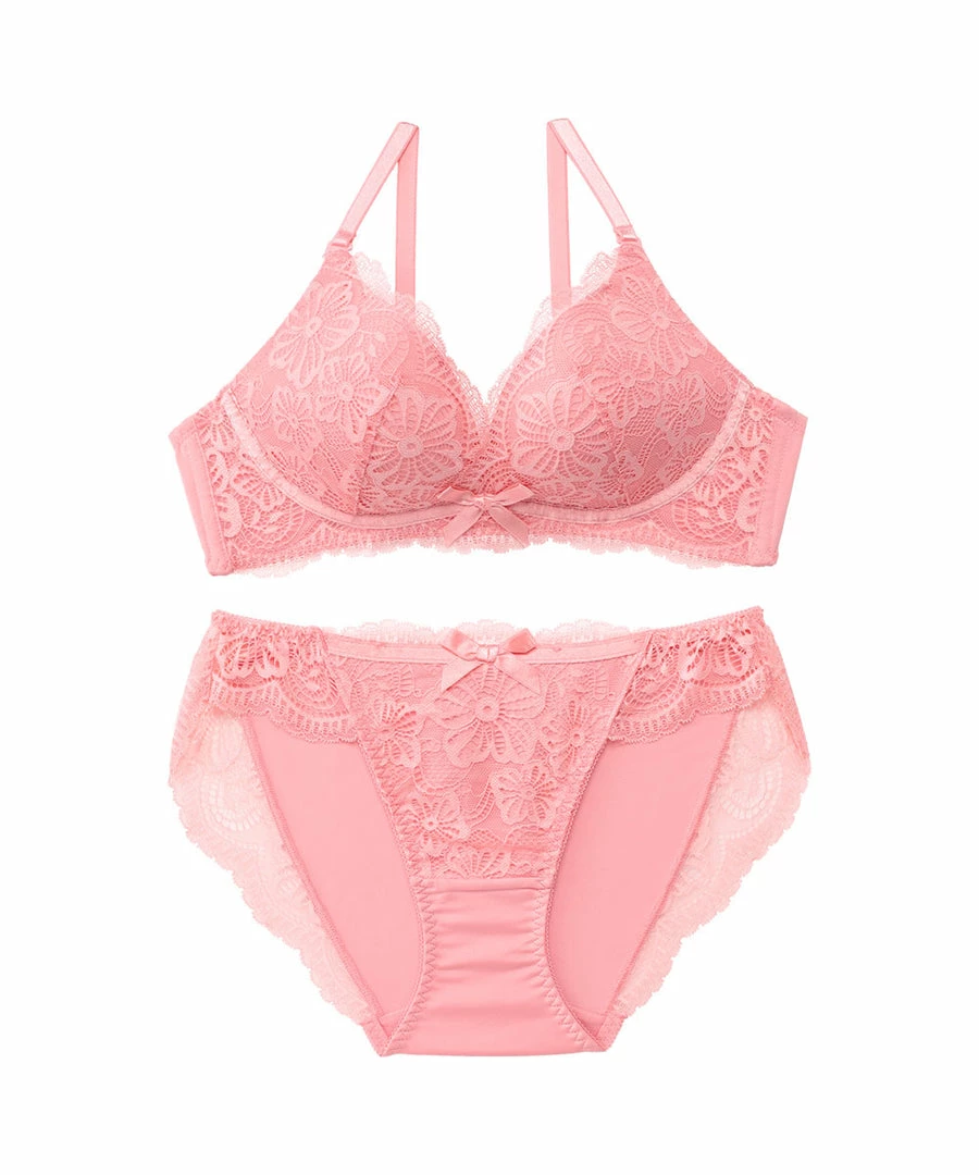 Aimerfeel "Sunny Flower" Dreamy Wireless Bra & Panty