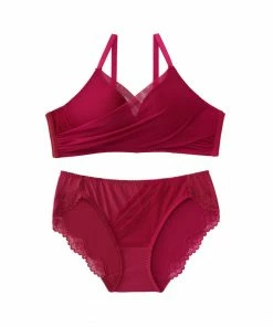 Aimerfeel Enfold Tulle Dreamy Wireless Bra & Panty