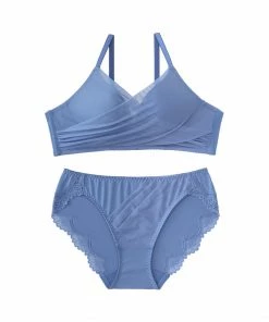 Aimerfeel Enfold Tulle Dreamy Wireless Bra & Panty