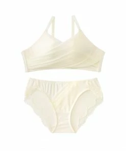 Aimerfeel Enfold Tulle Dreamy Wireless Bra & Panty