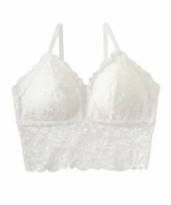 Aimerfeel Stretch Lace Bra Top (cross-open Type)