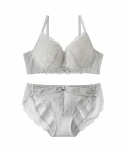 Aimerfeel BRAS "Plume Lace" Dreamy Wireless Bra & Panty