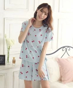 Aimerfeel SLEEP Mellow Short Sleeve Short Pants Set
