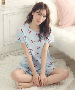 Aimerfeel SLEEP Mellow Short Sleeve Short Pants Set